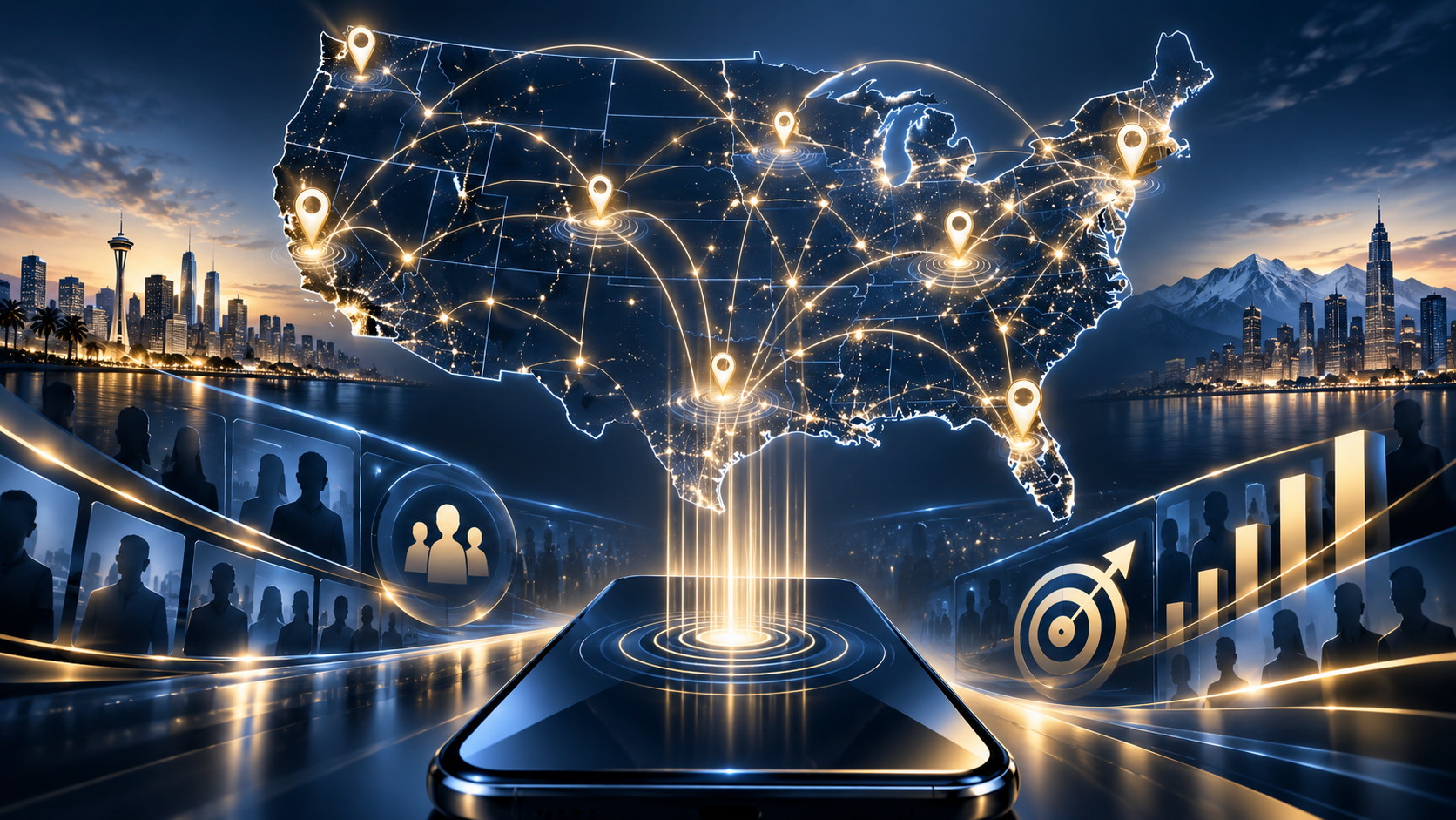 Nationwide Area Code marketing and demand-intelligence network